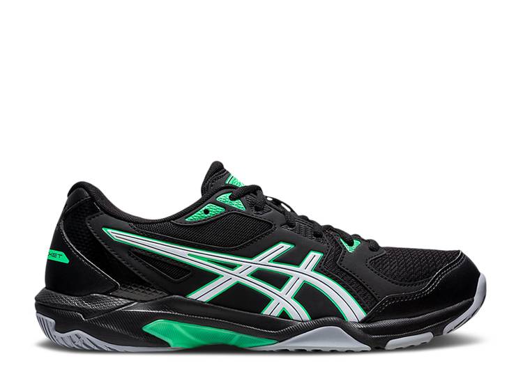 ASICS GEL ROCKET 10 'BLACK NEW LEAF' sneakers, black