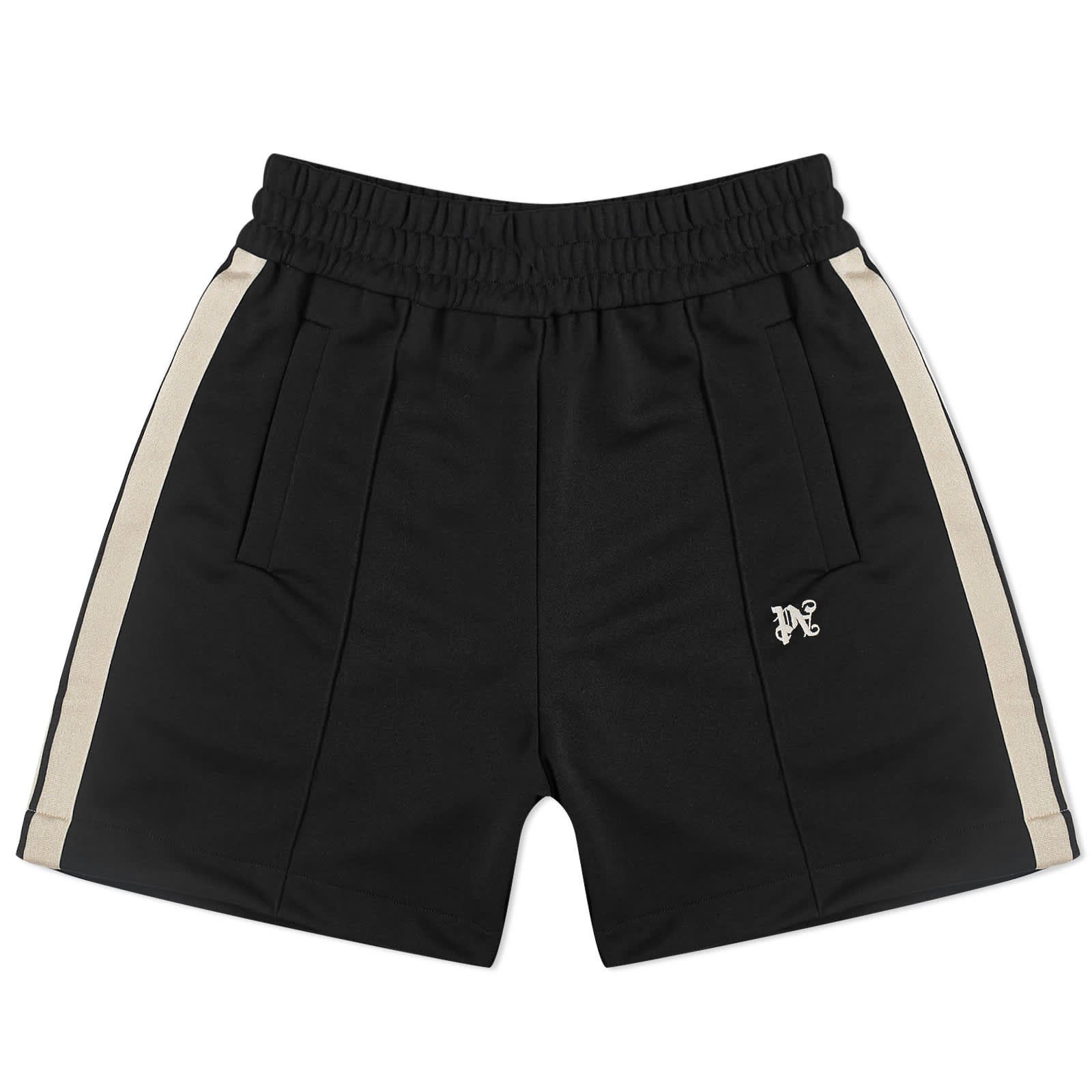 Palm Angels Monogram Sports Shorts, Black