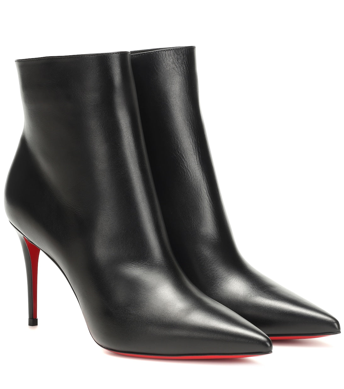 So Kate 85 Christian Louboutin leather ankle boots, black