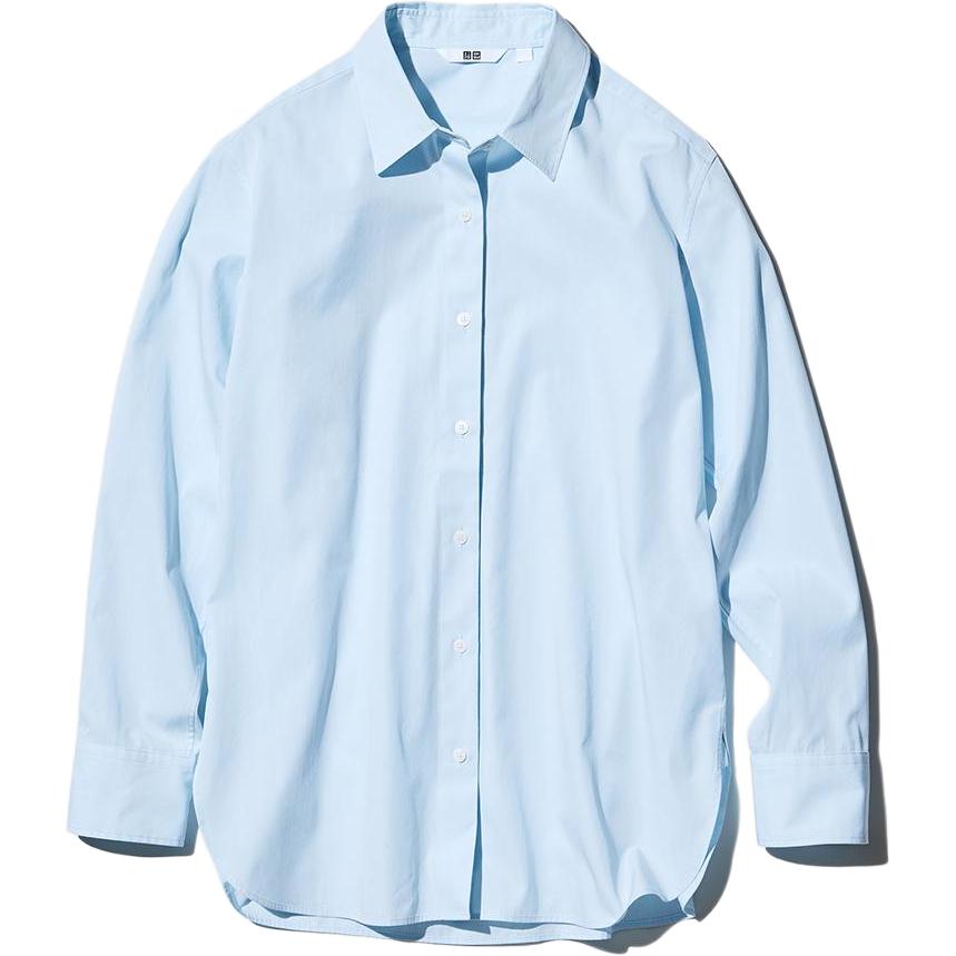 Women's light blue shirt Uniqlo