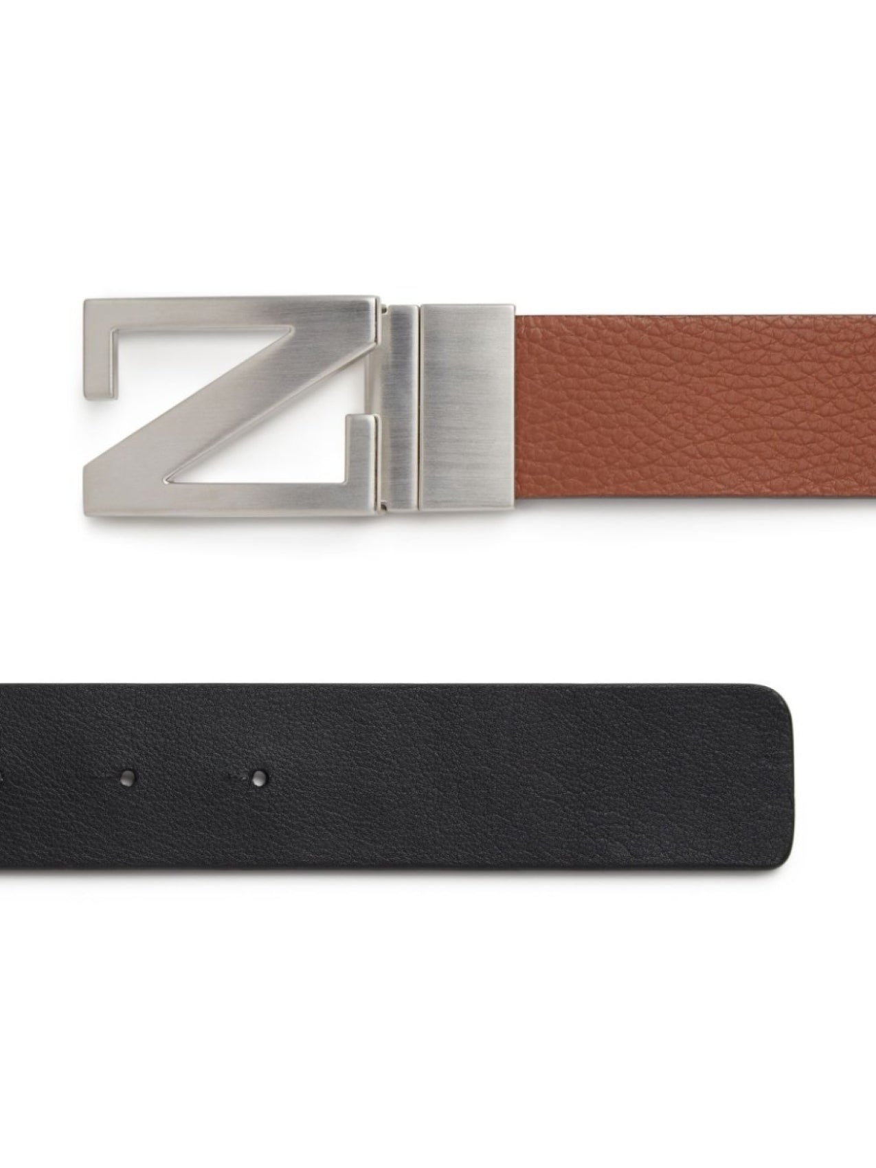 Zegna reversible belt, brown