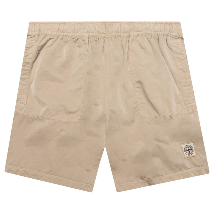 Stone Island Beach 'Dove Grey' shorts, gray