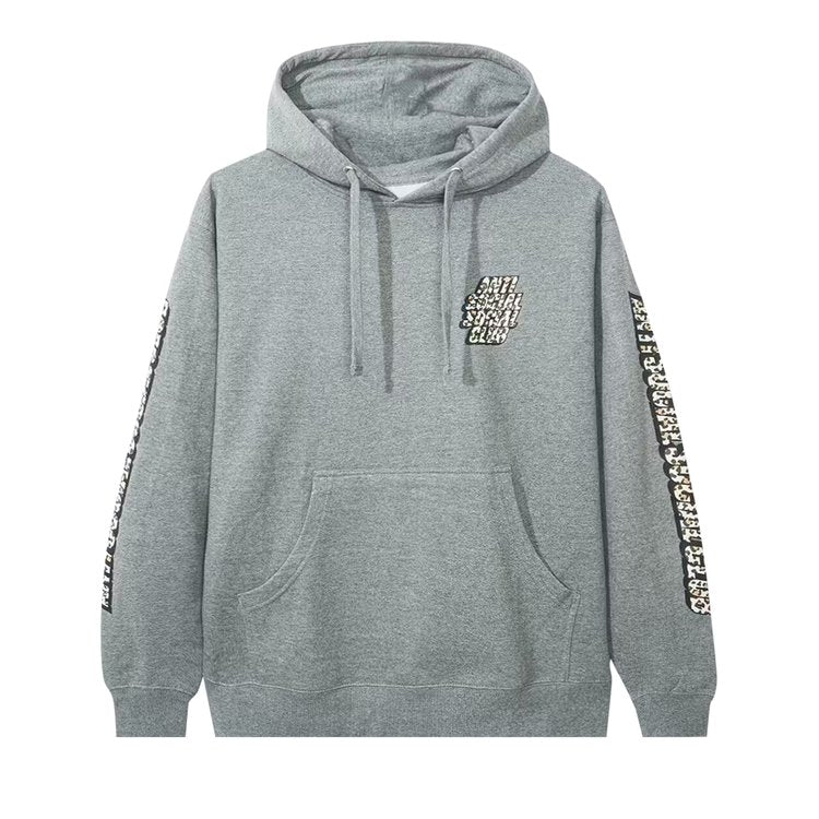 Anti Social Social Club Kitten 'Grey' Hoodie, gray