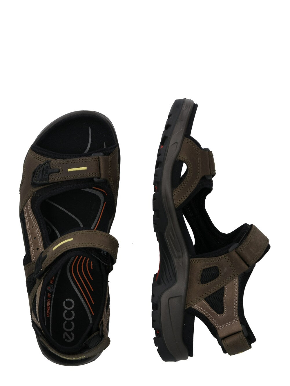 ECCO Offroad hiking sandals, muddy color