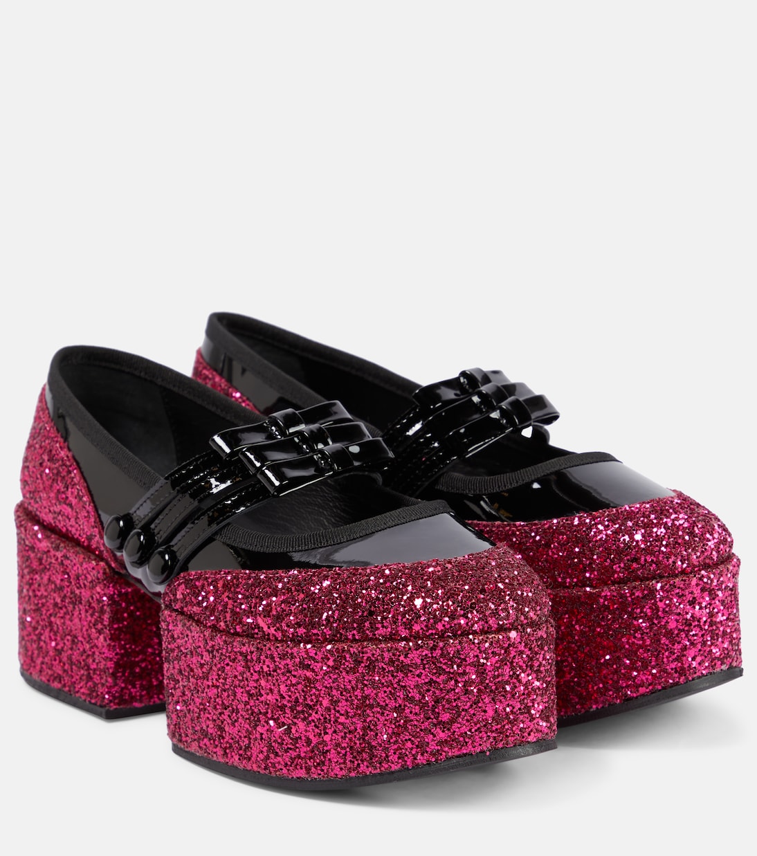 Platform x repetto Mary Janes Noir Kei Ninomiya, black