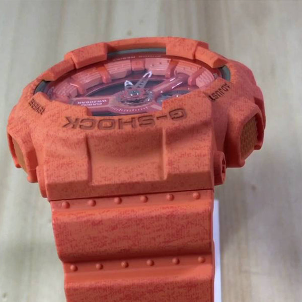 CASIO G-Shock Analog-Digital 'Orange' watch, orange