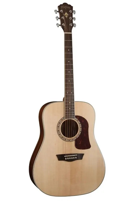 Washburn D10S Heritage 10 Series Dreadnought Acoustic Guitar. Natural