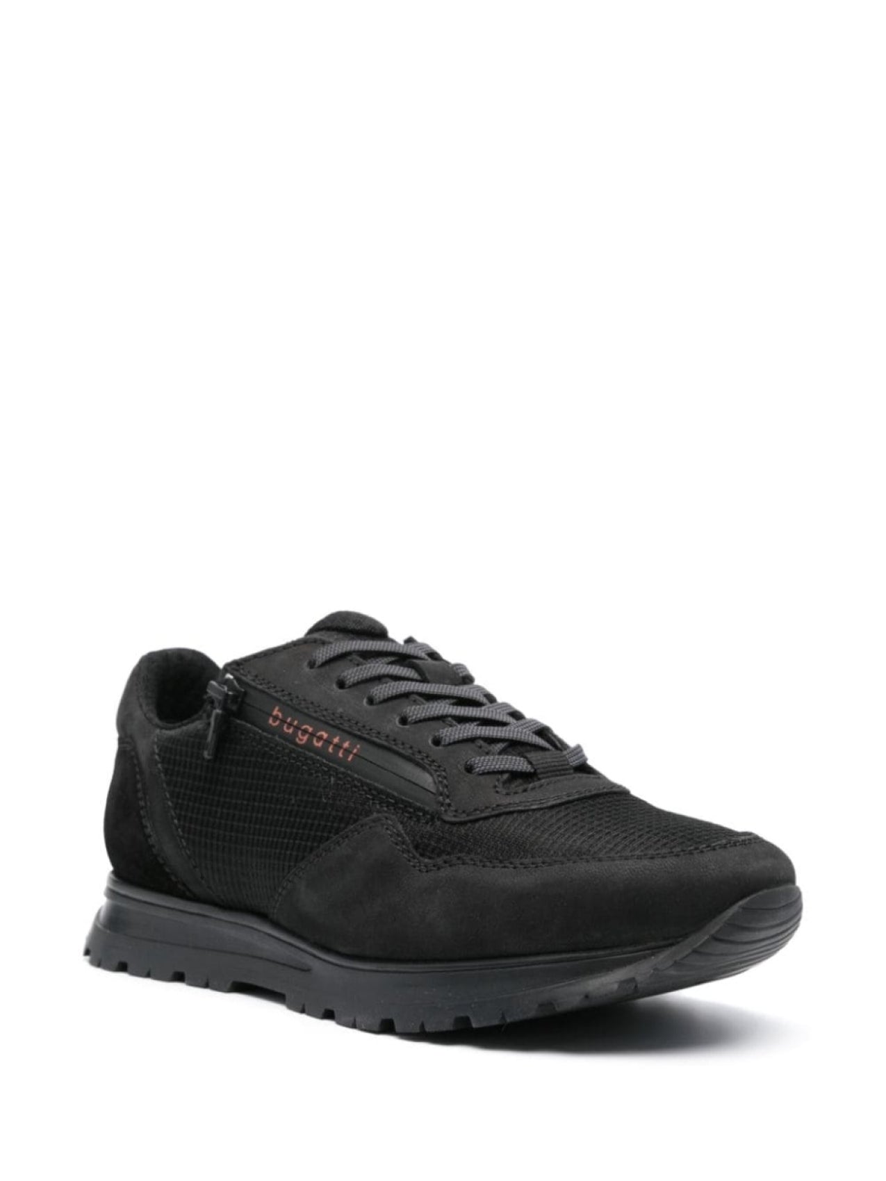 Bugatti Philip sneakers with inserts, black