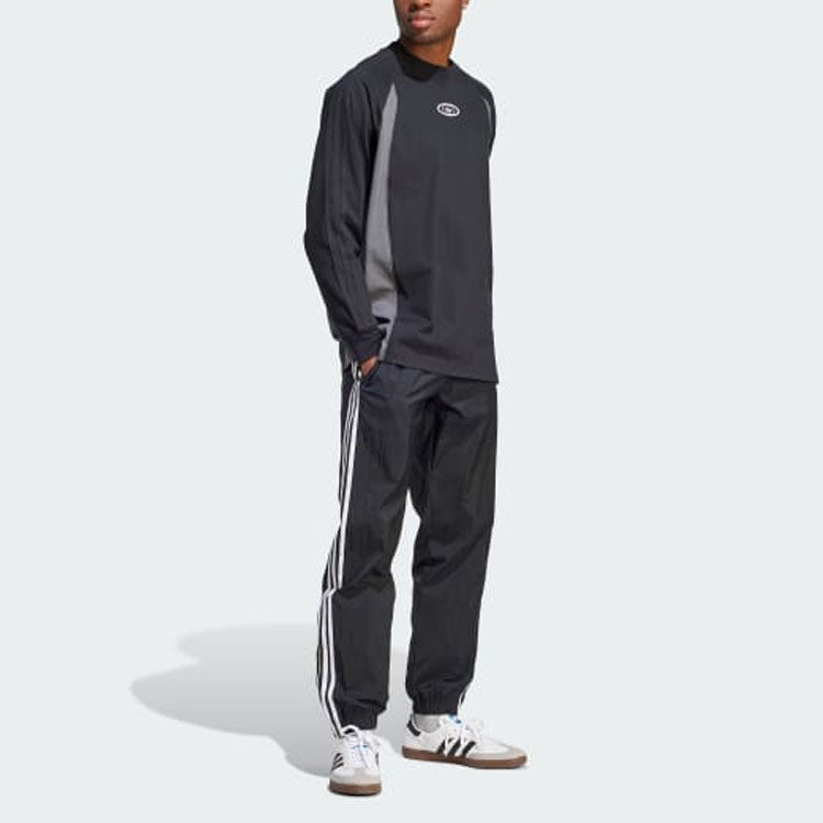 Casual trousers men black Adidas Originals, black