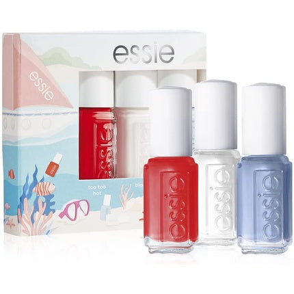 ثلاثي صغير لصيف 2022 – Too Too Hot، Blanc، Salt Water Happy، Essie