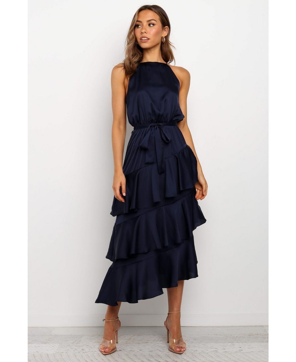 Women's Seychelles dress Petal and Pup, dark blue