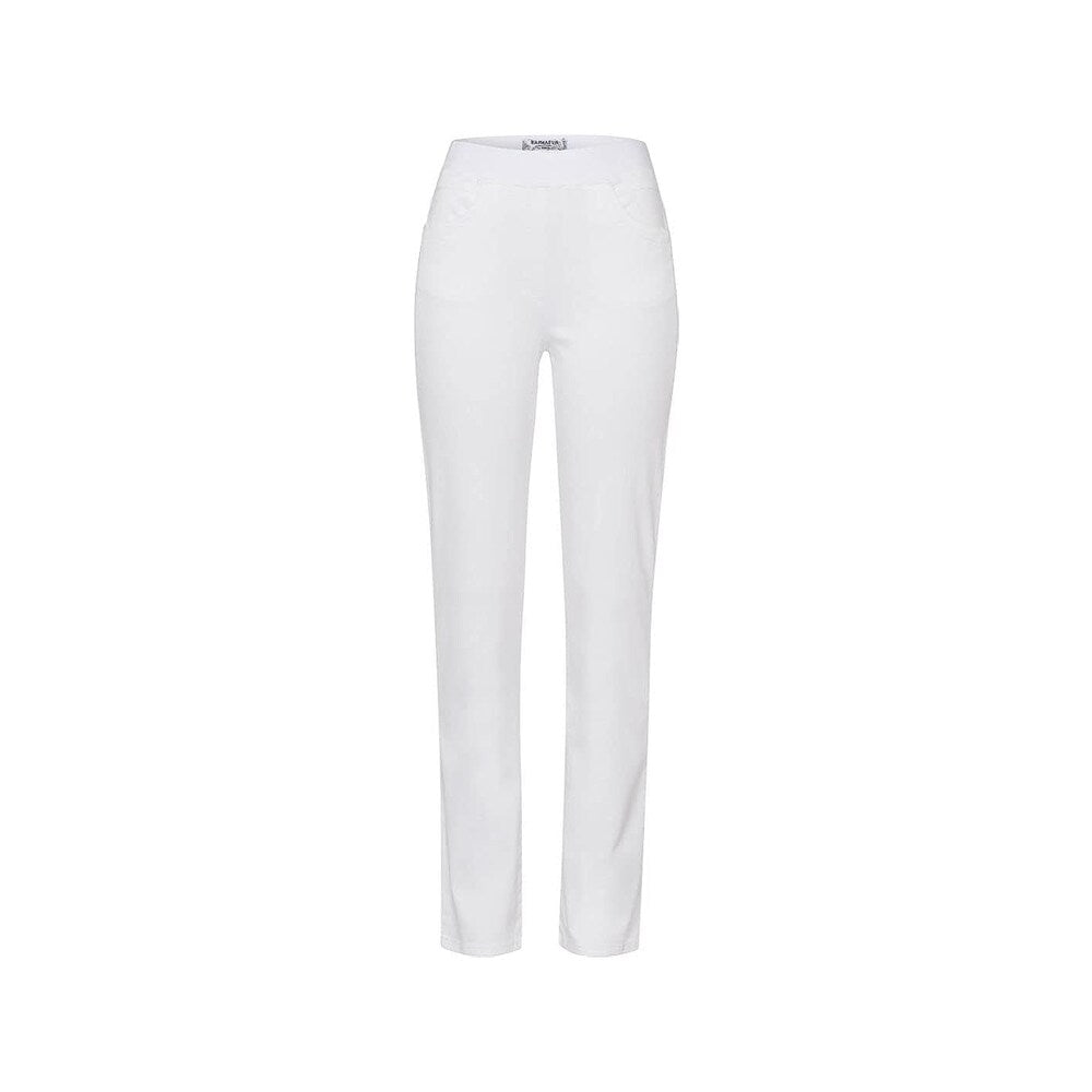 Regular trousers BRAX, white