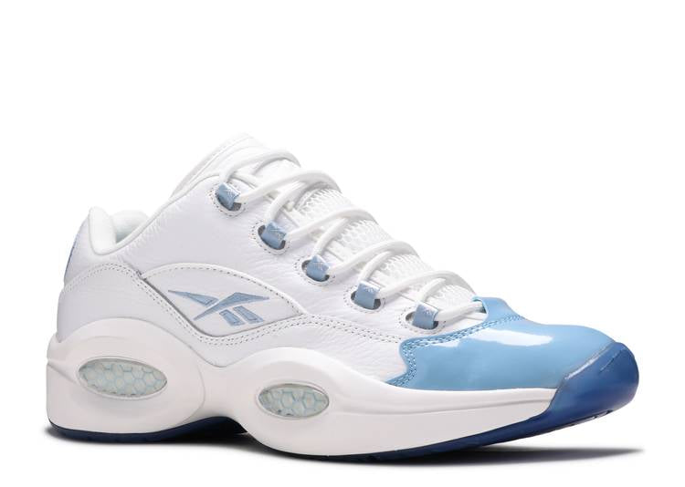 حذاء رياضي Reebok QUESTION PATENT LOW 'FLUID BLUE' باللون الأبيض