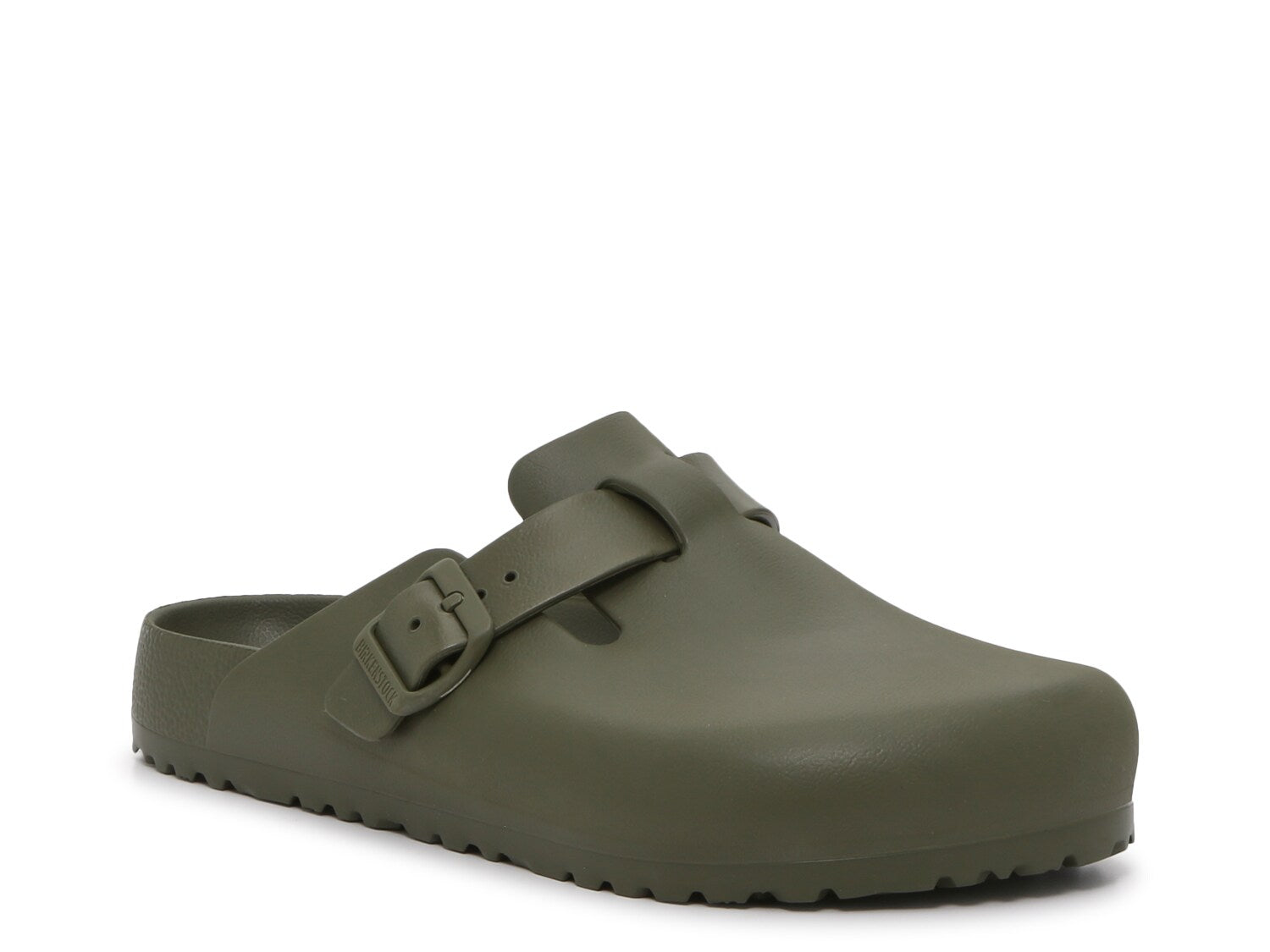 Birkenstock clogs for men, dark green