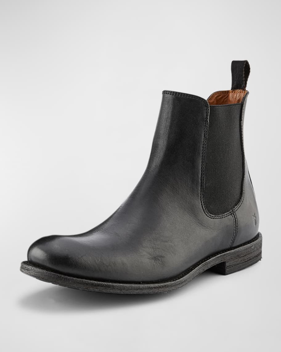 Tyler Frye Men's Leather Chelsea Boots