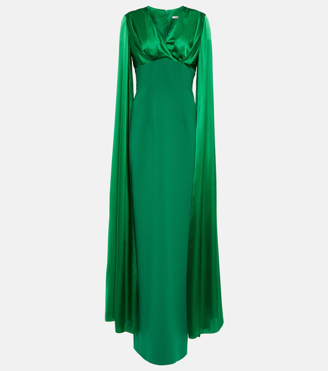 SAFIYAA crepe dress, green