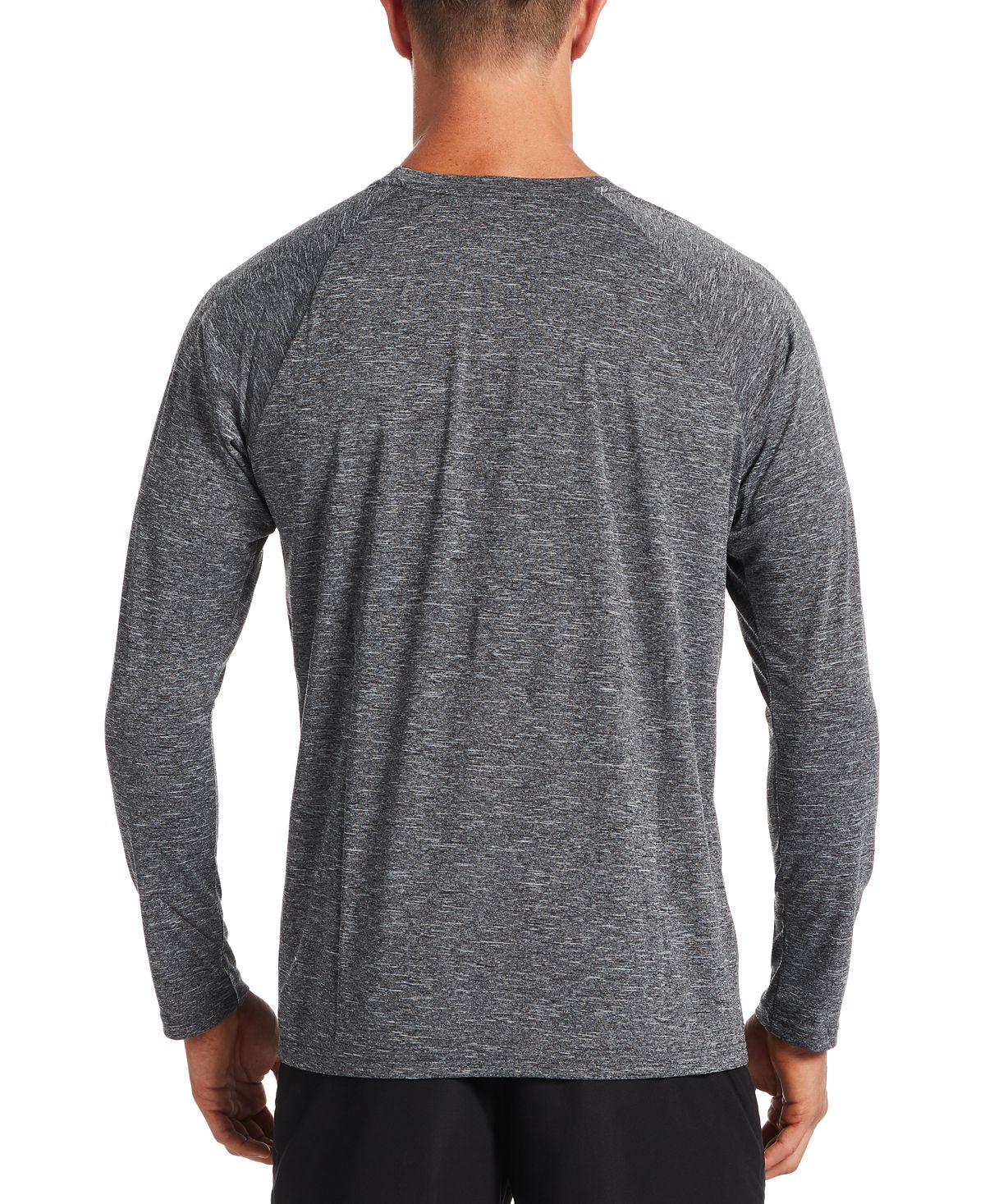 Heather Hydroguard Nike Men's Long Sleeve Swim Top