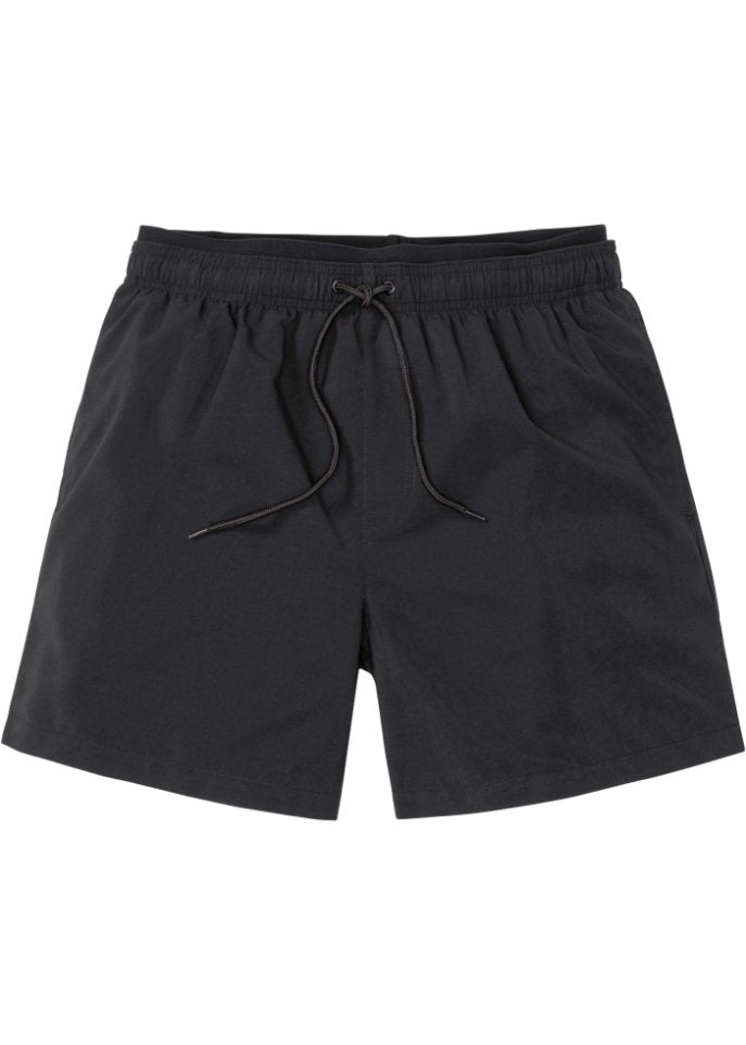 Bpc Bonprix Collection Men's Sustainable Swim Shorts, Black