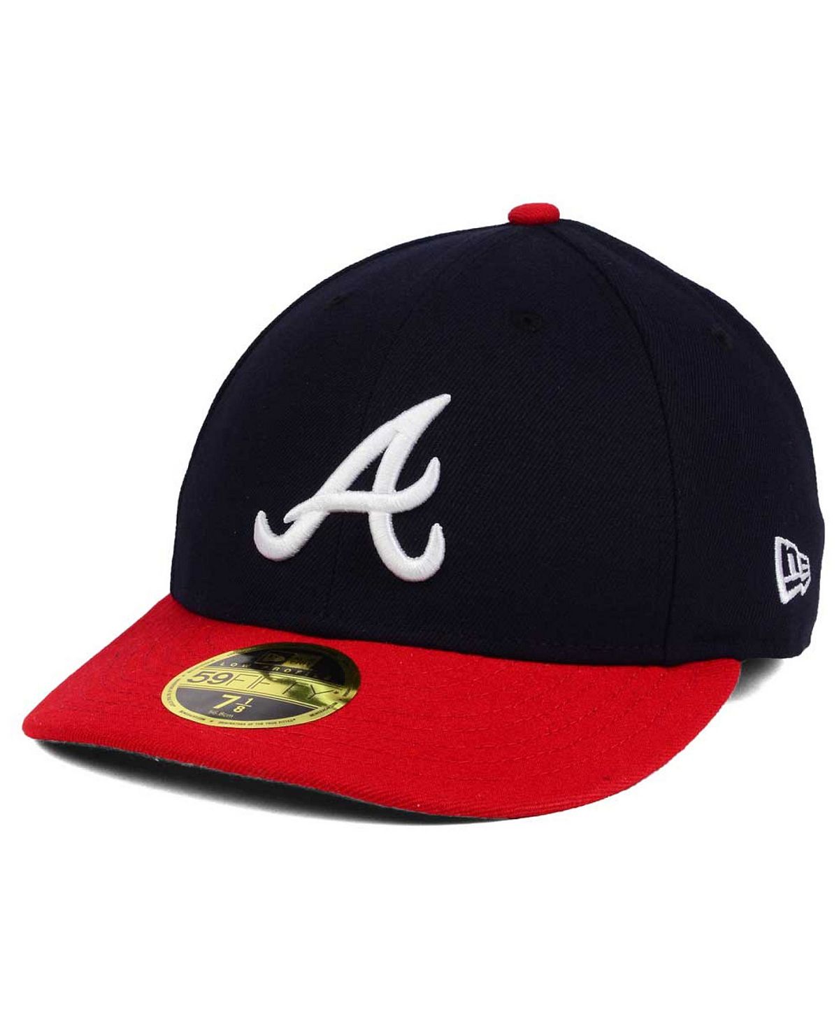 قبعة 59FIFTY New Era منخفضة الأداء من Atlanta Braves