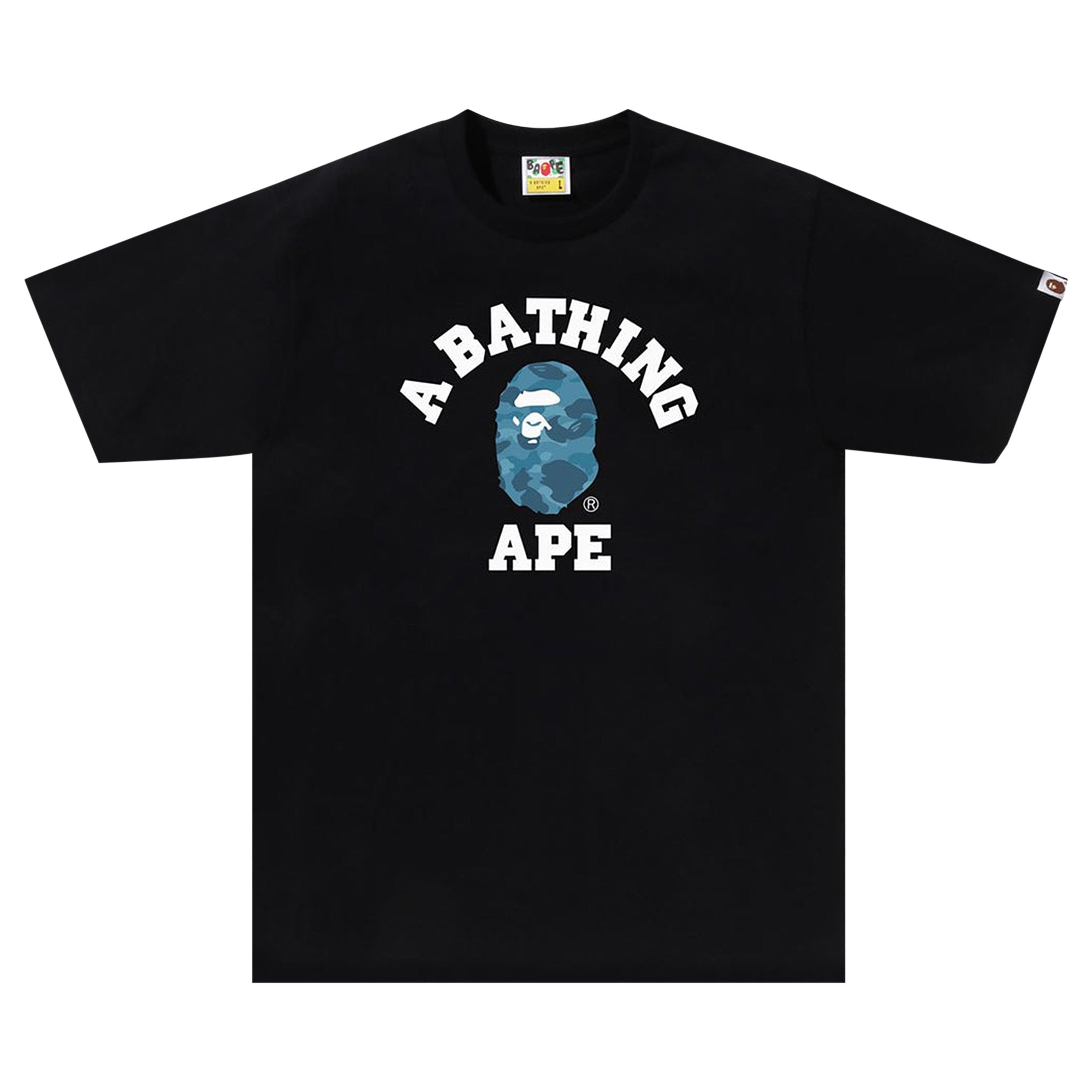 BAPE Honeycomb Camo T-Shirt, Black/Blue