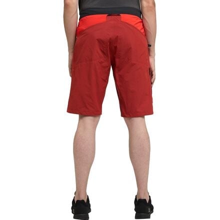 ROC Spitz men's shorts Haglofs, color Corrosion/Zenith Red