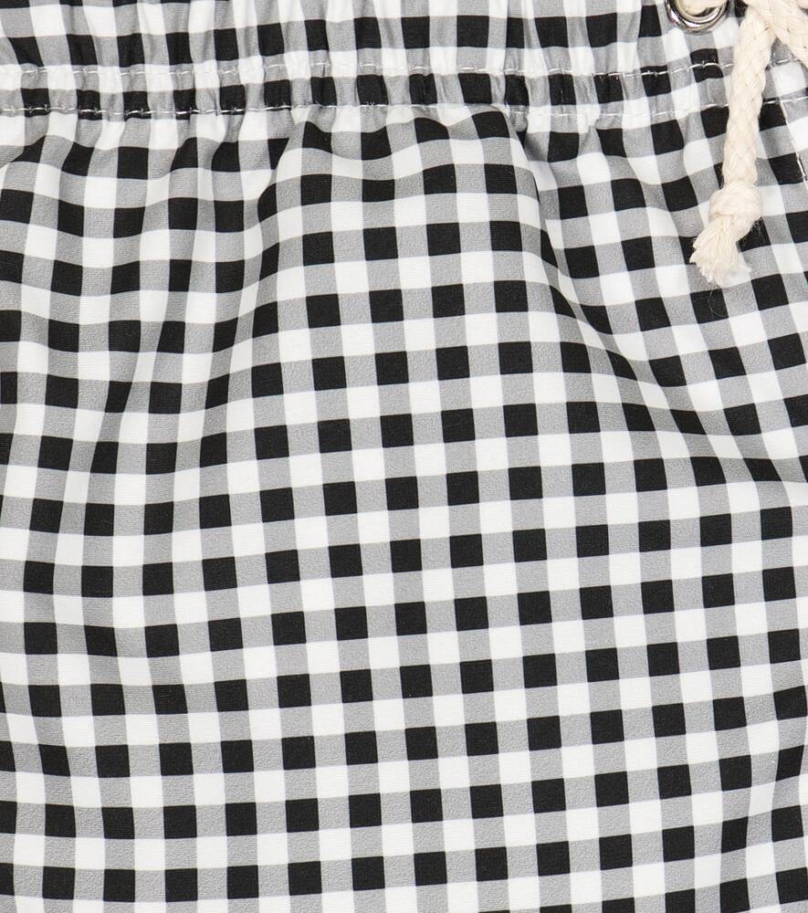 Suncracy Ibiza Gingham Shorts, Multicolored