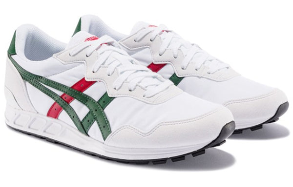 حذاء الجري Onitsuka Tiger Reclaiman باللون الأبيض/الأخضر/الأحمر، أبيض