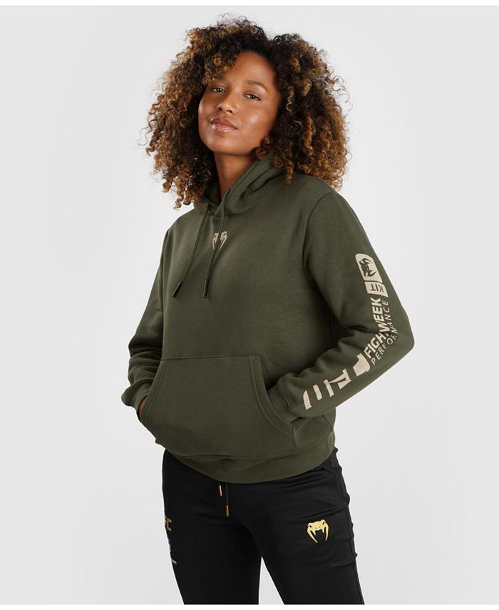 UFC Authentic Adrenaline Fight Week Venum Women's Hoodie, Green