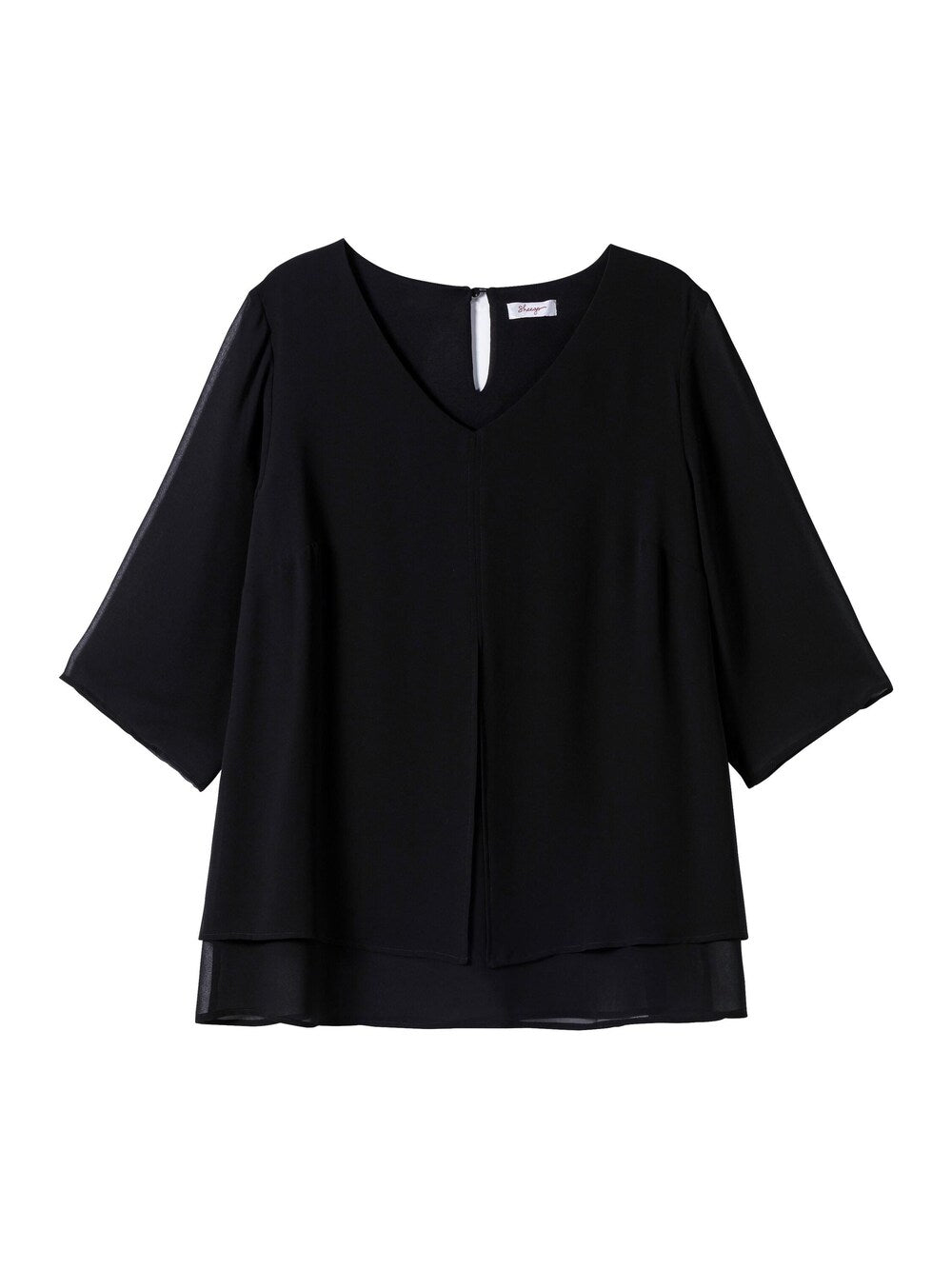 Sheego tunic, black