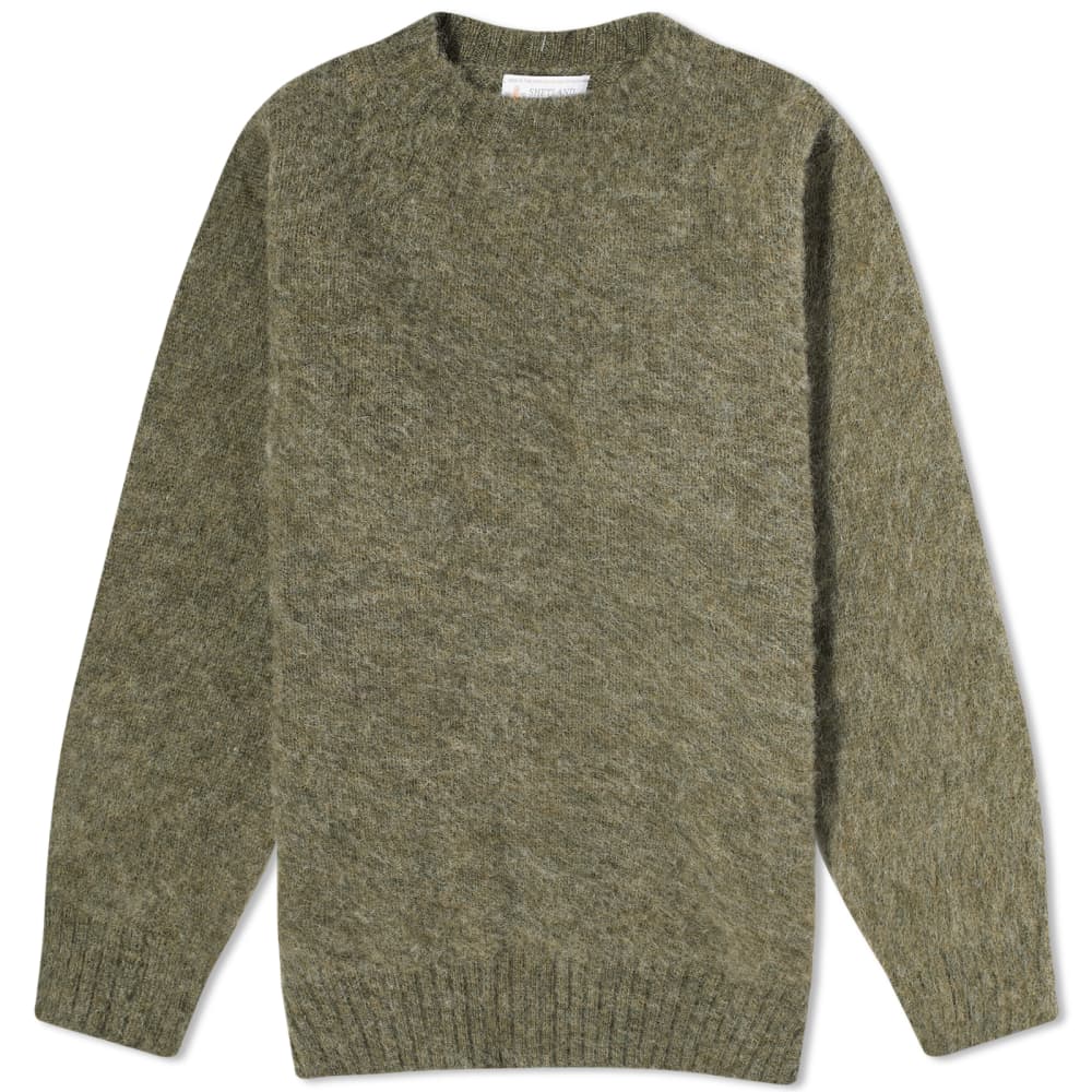 Shetland Woolen Co. Shaggy Crew Knit Sweater