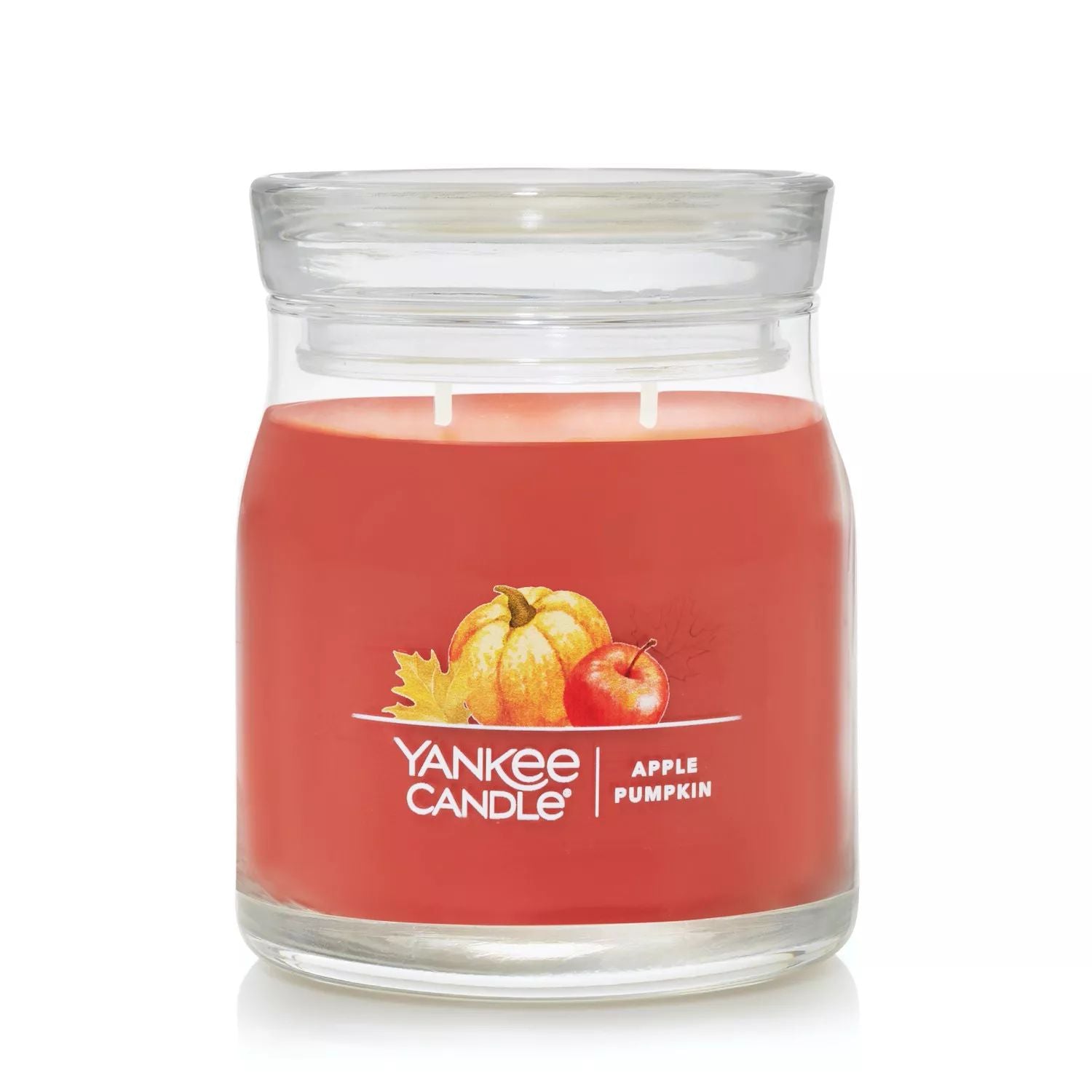 Yankee Candle Apple Pumpkin, 13 oz. Branded Medium Candle Jar