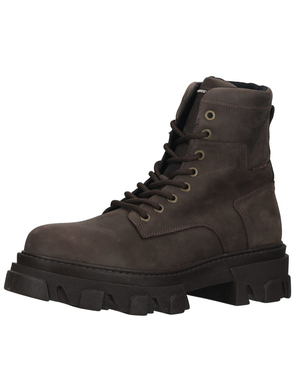 Bullboxer lace-up ankle boots, dark brown