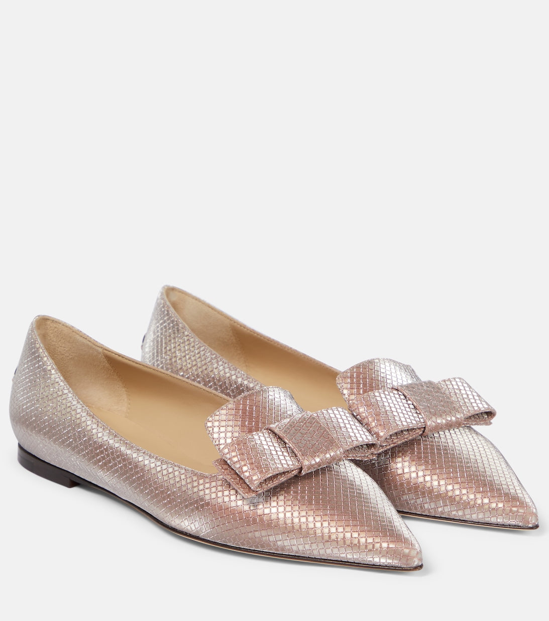 Gala ballerinas with bow Jimmy Choo, pink