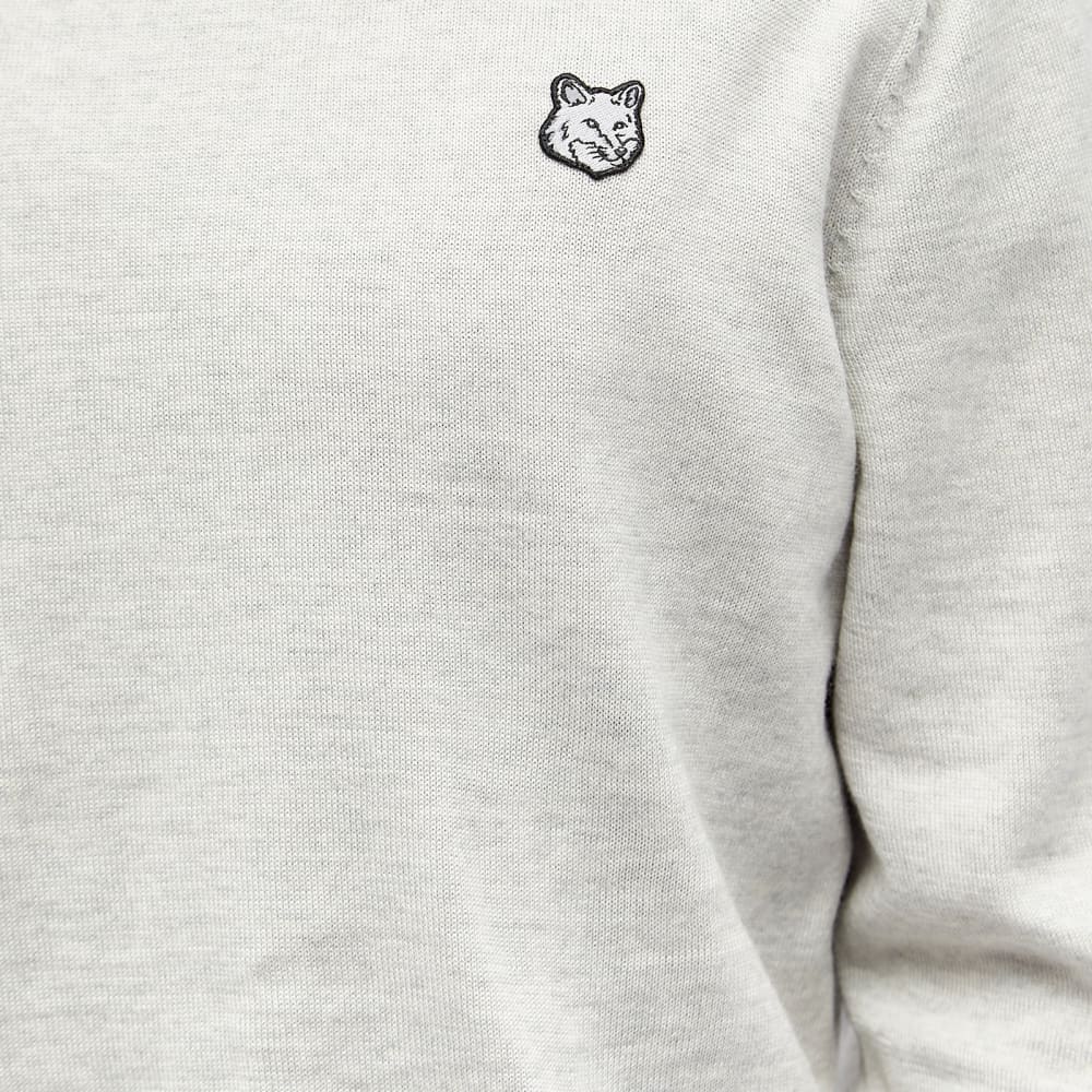 Maison Kitsune Knitted Turtleneck with Fox Head Patch