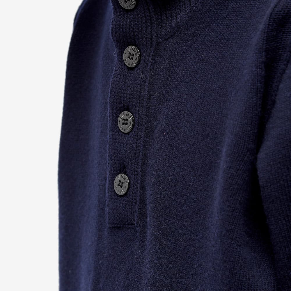 Stone Island Stand Collar Neck Knitted