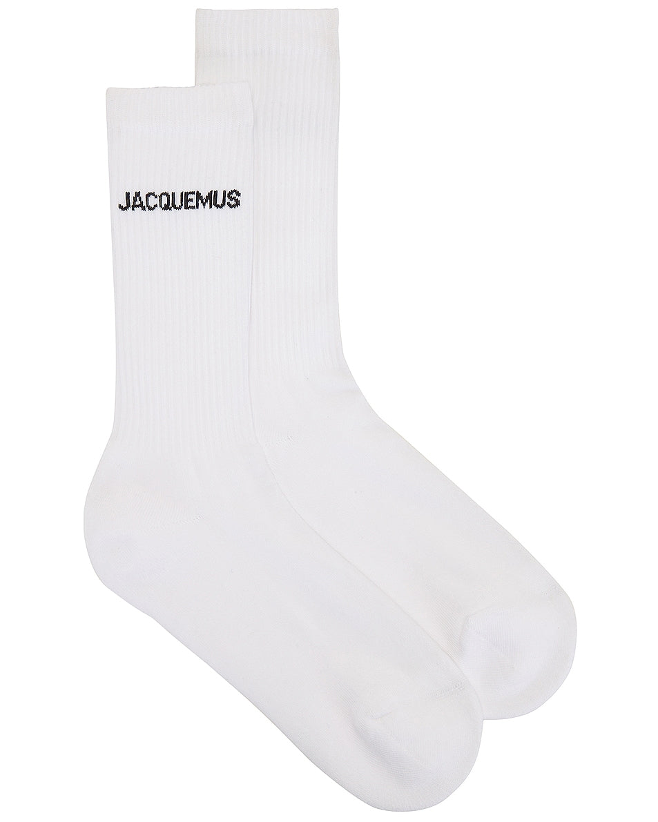 Jacquemus Les Chaussettes Jacquemus socks, white