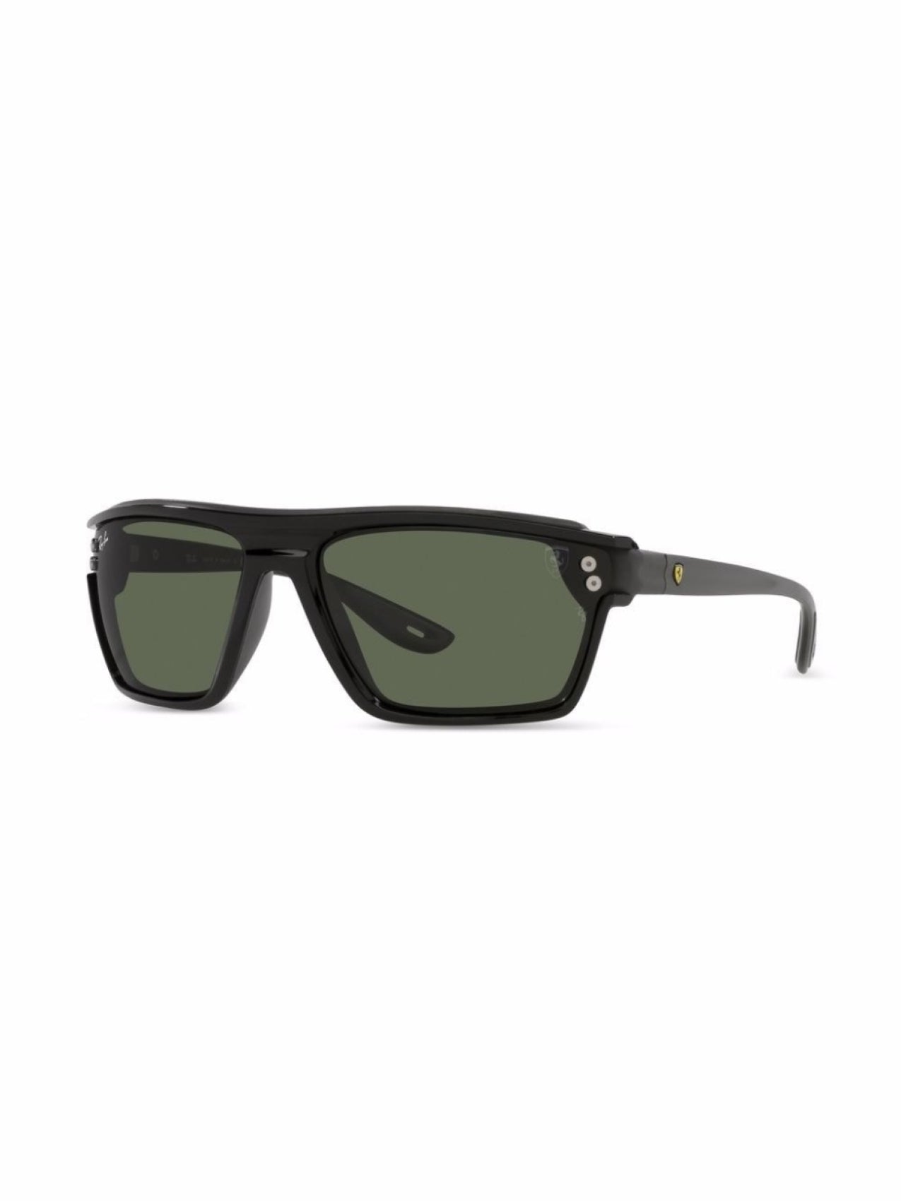 Scuderia Ferrari Collaboration Rectangular Sunglasses Ray-Ban Black