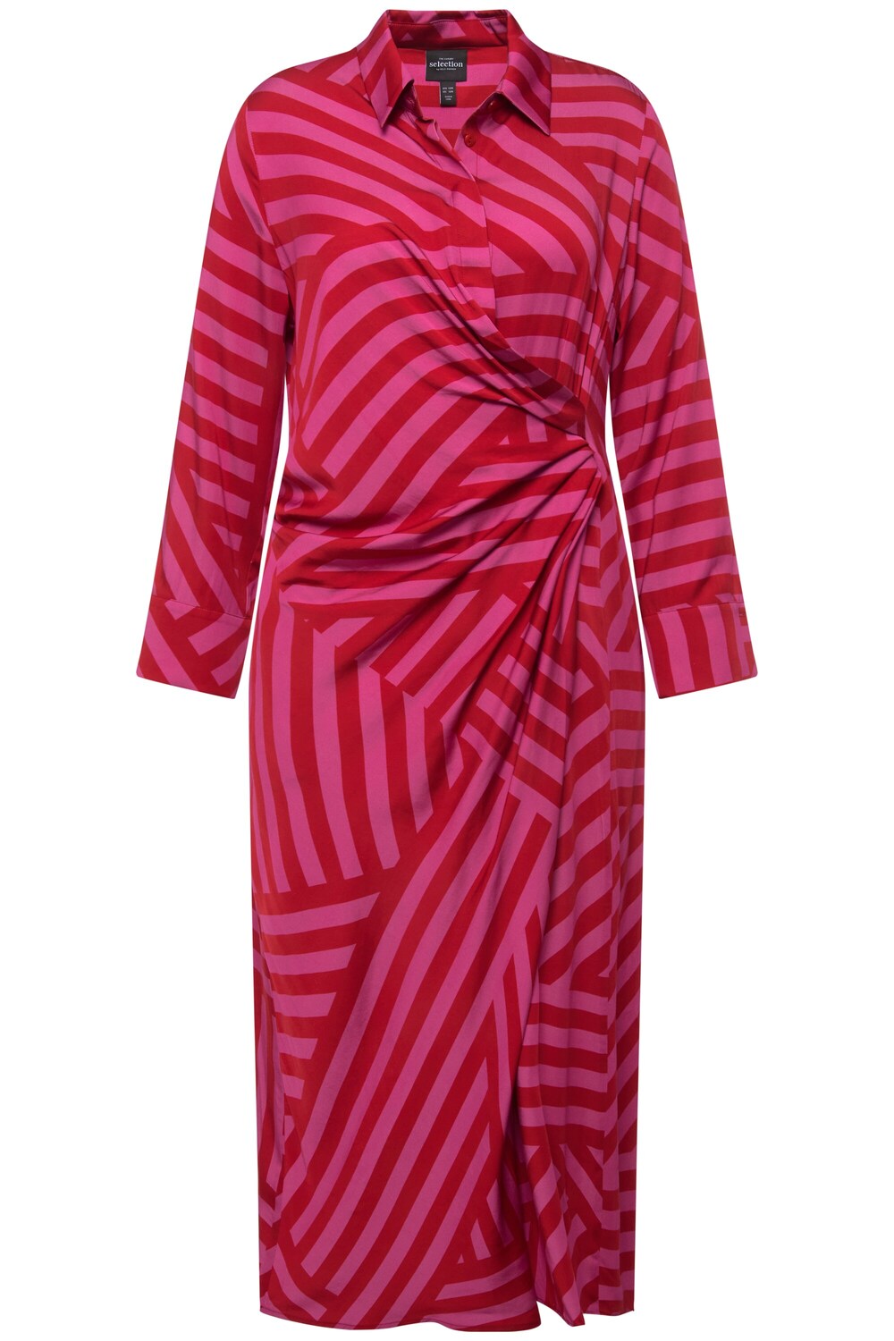 Shirt-dress Ulla Popken, pink