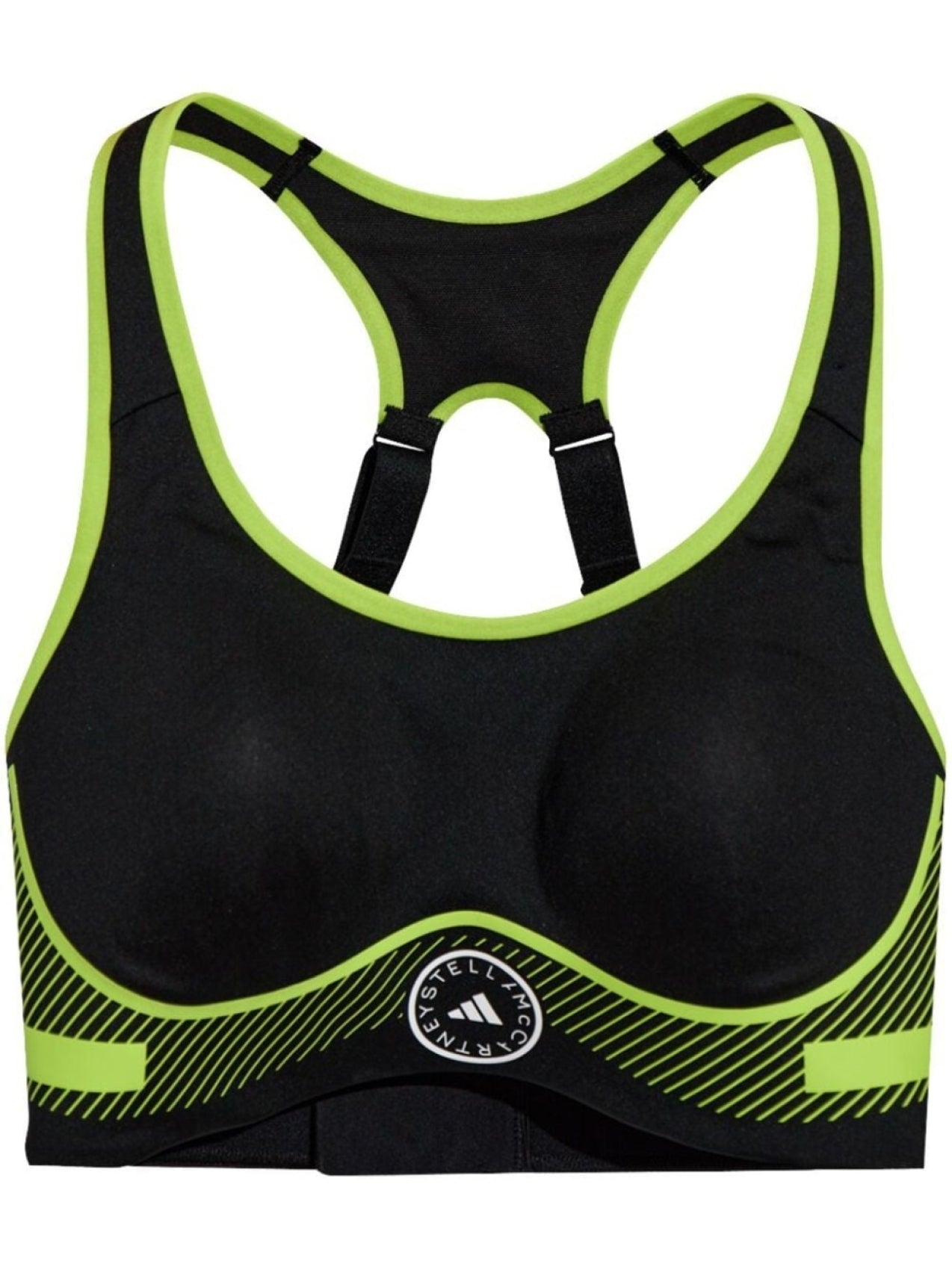 Adidas by Stella McCartney TruePace High Impact Sports Bra Black