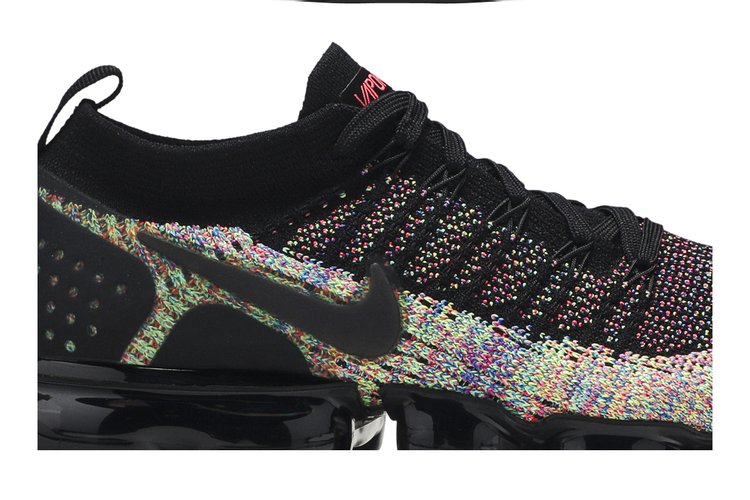 Nike Air VaporMax Flyknit 2 'Black Multi-Color'