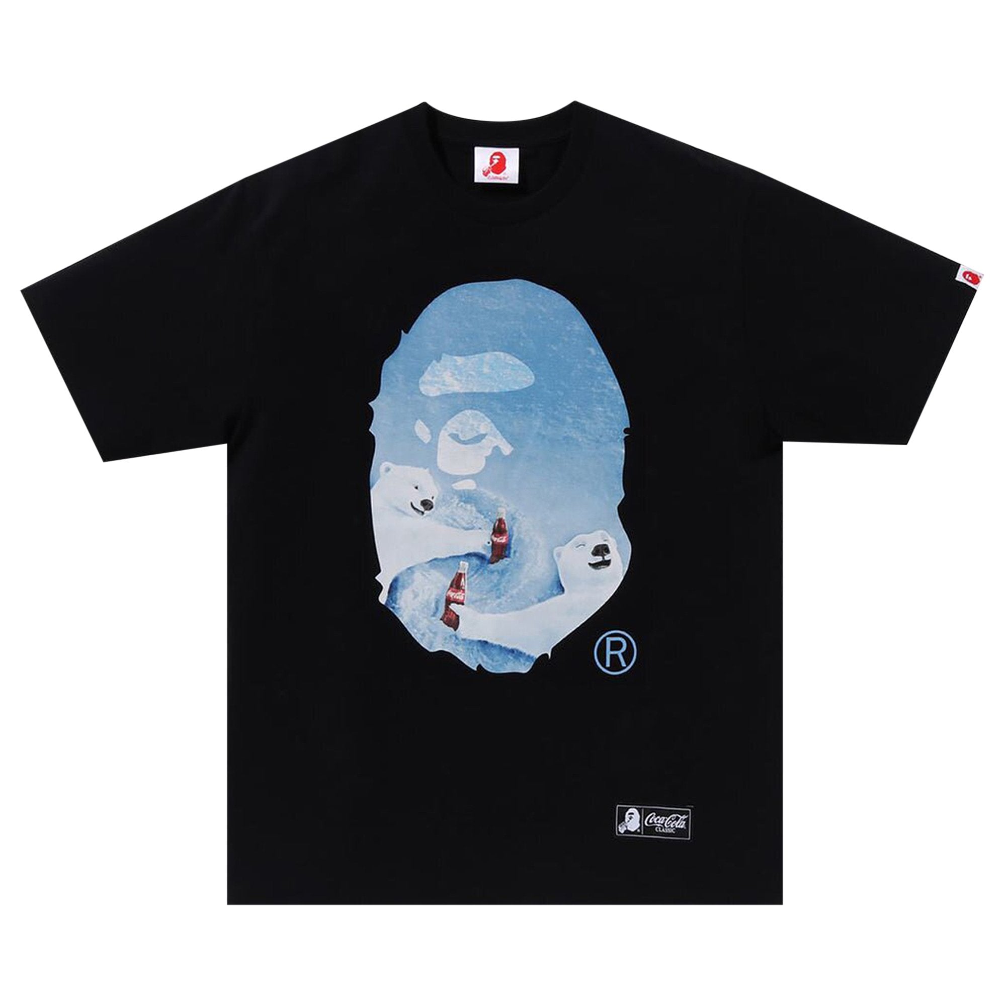 Photo Ape Head BAPE x Coca-Cola T-shirt, black