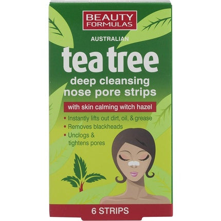 Deep cleansing nasal strips with Australian tea tree, Beauty Formulas