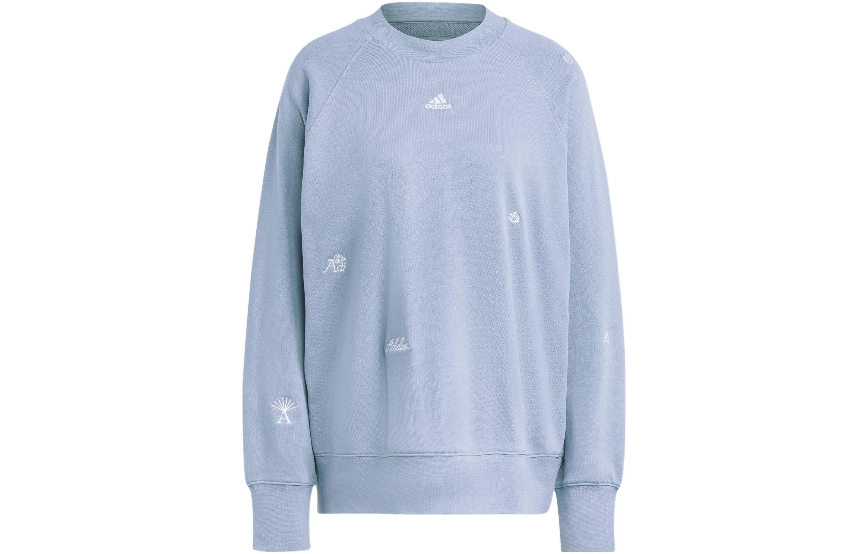 Women's sweatshirt blue Adidas