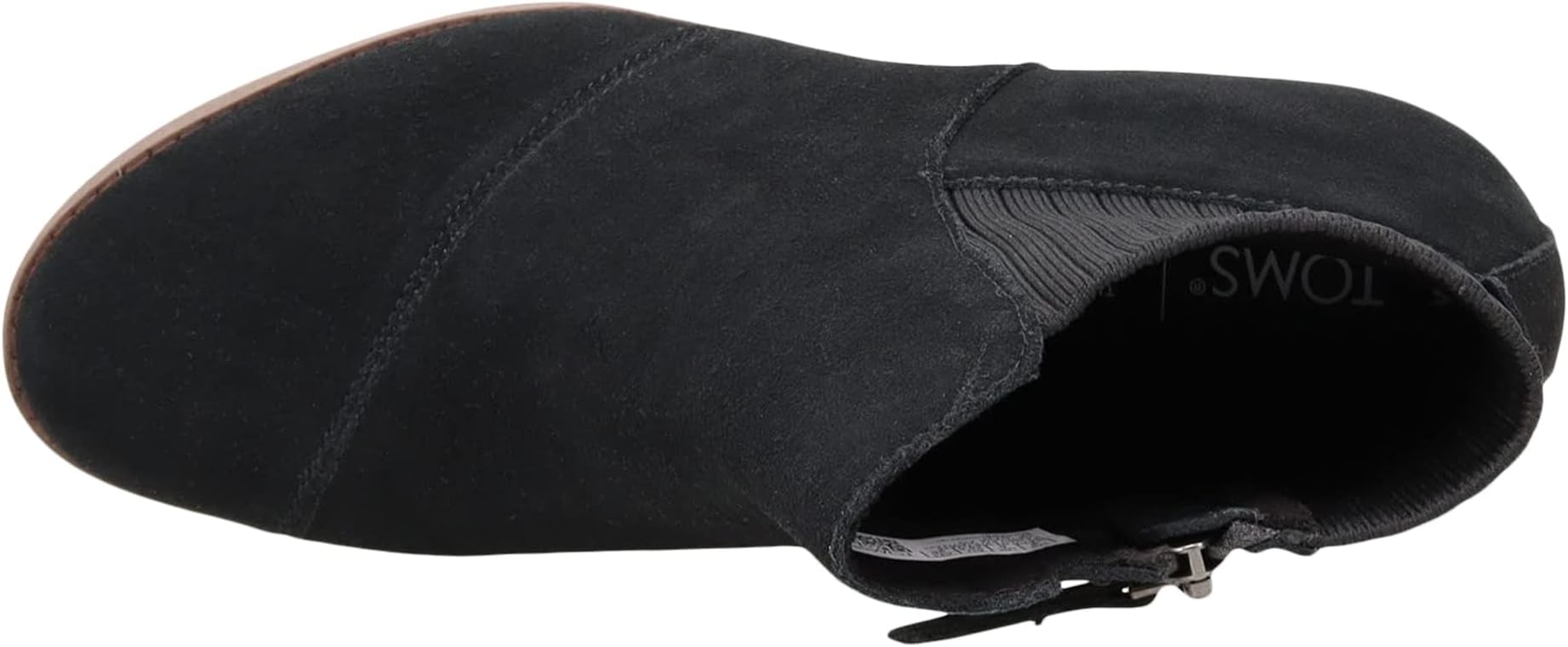 Sadie TOMS ankle boots, black suede