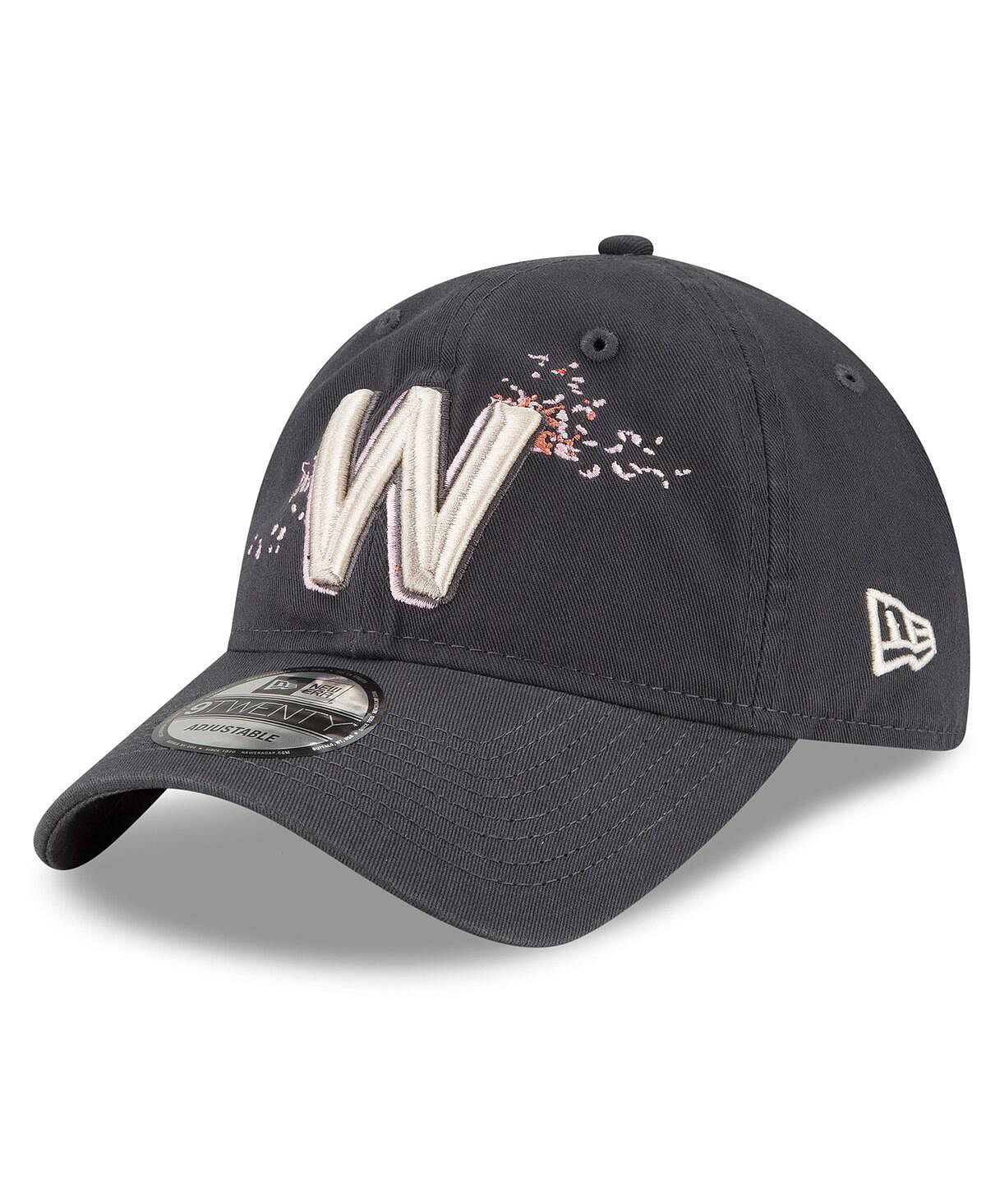 Washington Nationals 2022 City Connect 9TWENTY New Era Men's Adjustable Graphite Cap