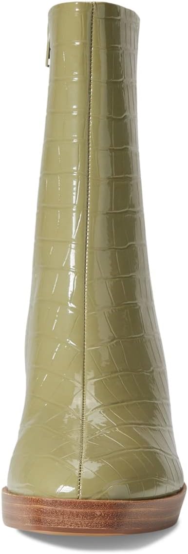 Danica Chinese Laundry Ankle Boots, Olive Croco