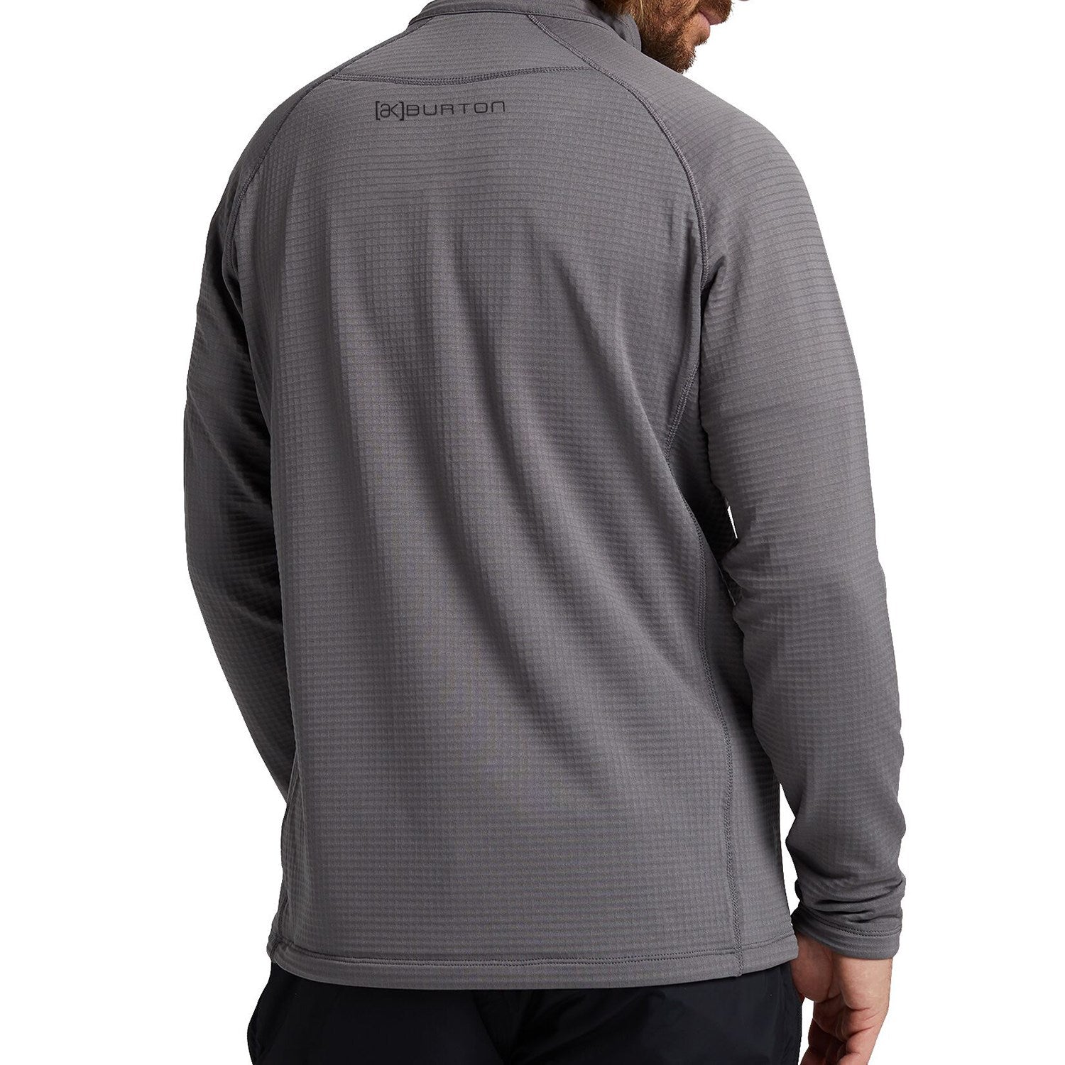 سويت شيرت Burton AK Helium Grid Half-Zip في Castlerock