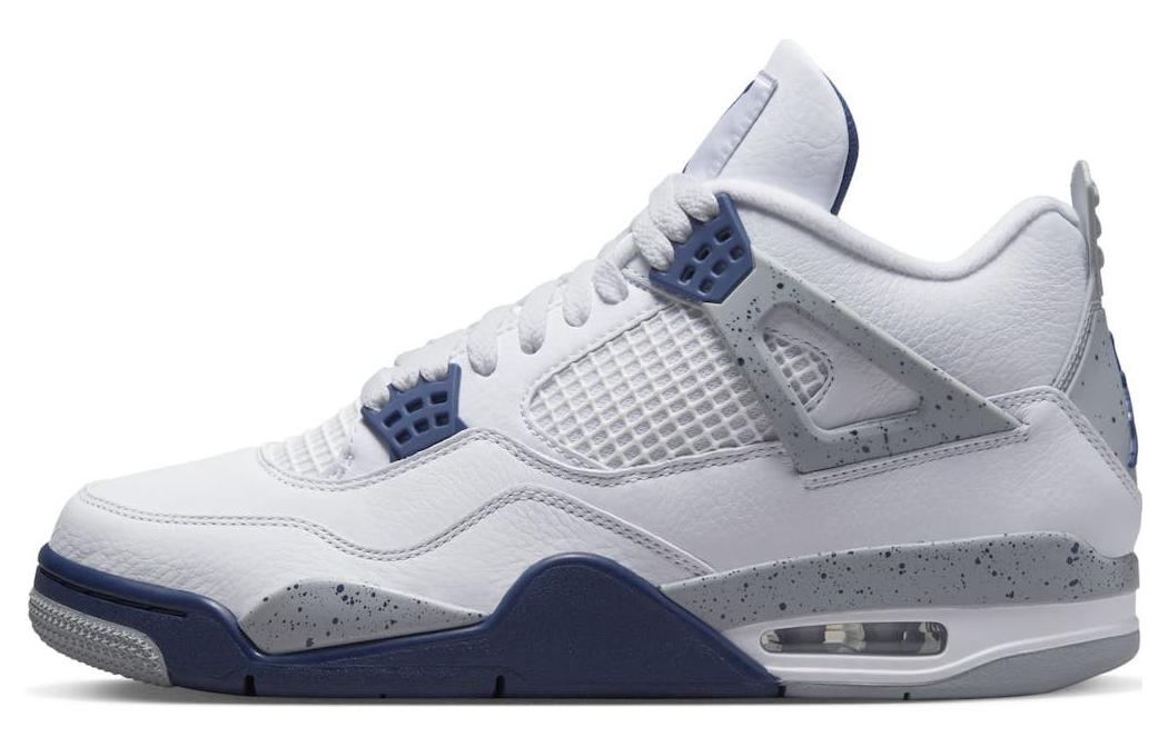 Jordan 4 Retro White Midnight Navy