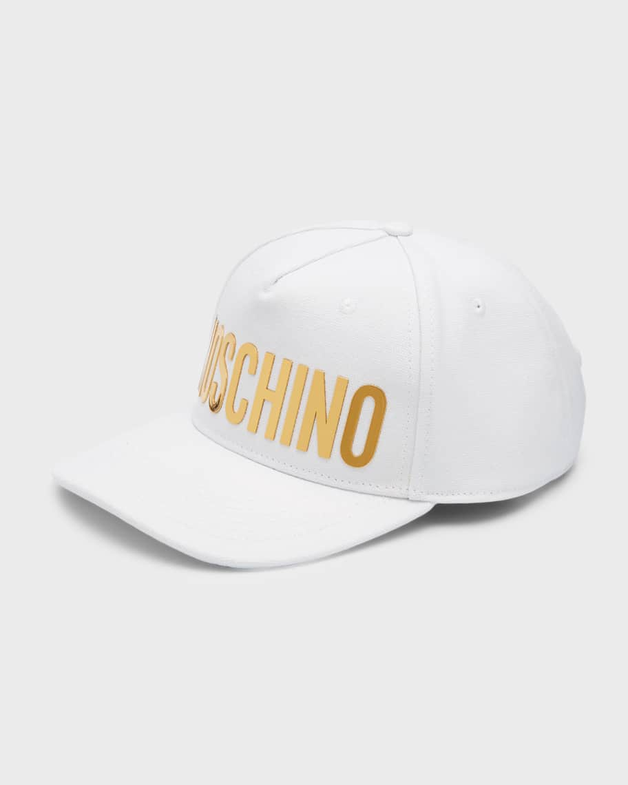 Men's baseball cap with Moschino logo