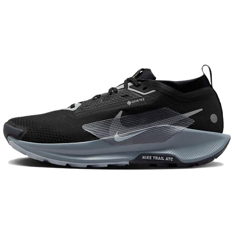 Nike React Pegasus Trail 5 Gore-Tex Black Cool Grey Sneakers, Black